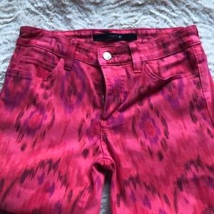 Joe’s Jeans Geranium Tribal Skinny